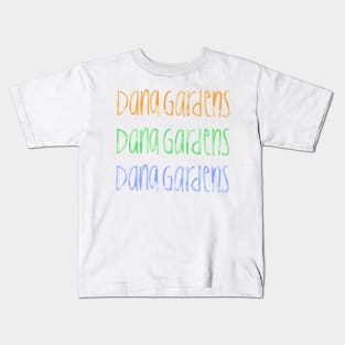 Dana's Text Sticker Pack Kids T-Shirt